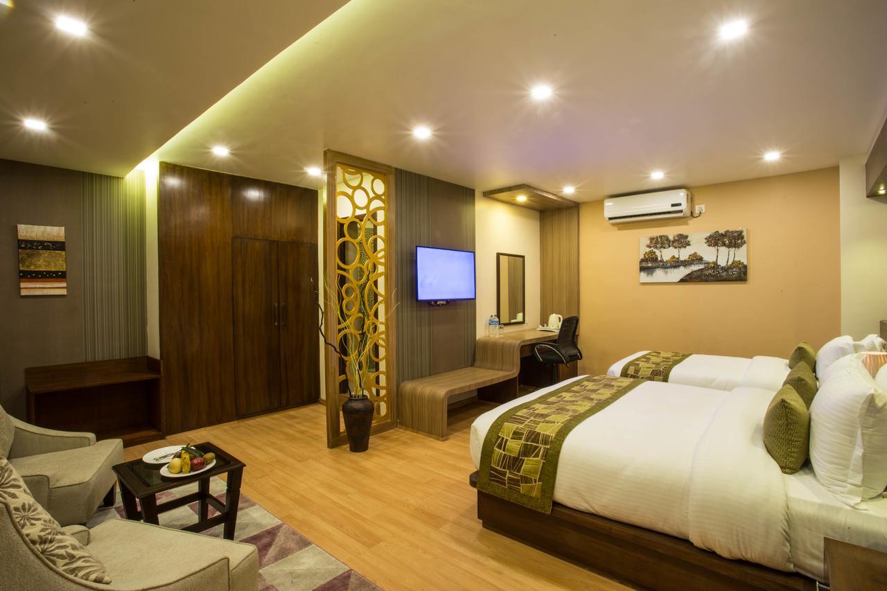 Yatri Suites&Spa Kathmandu Bagian luar foto